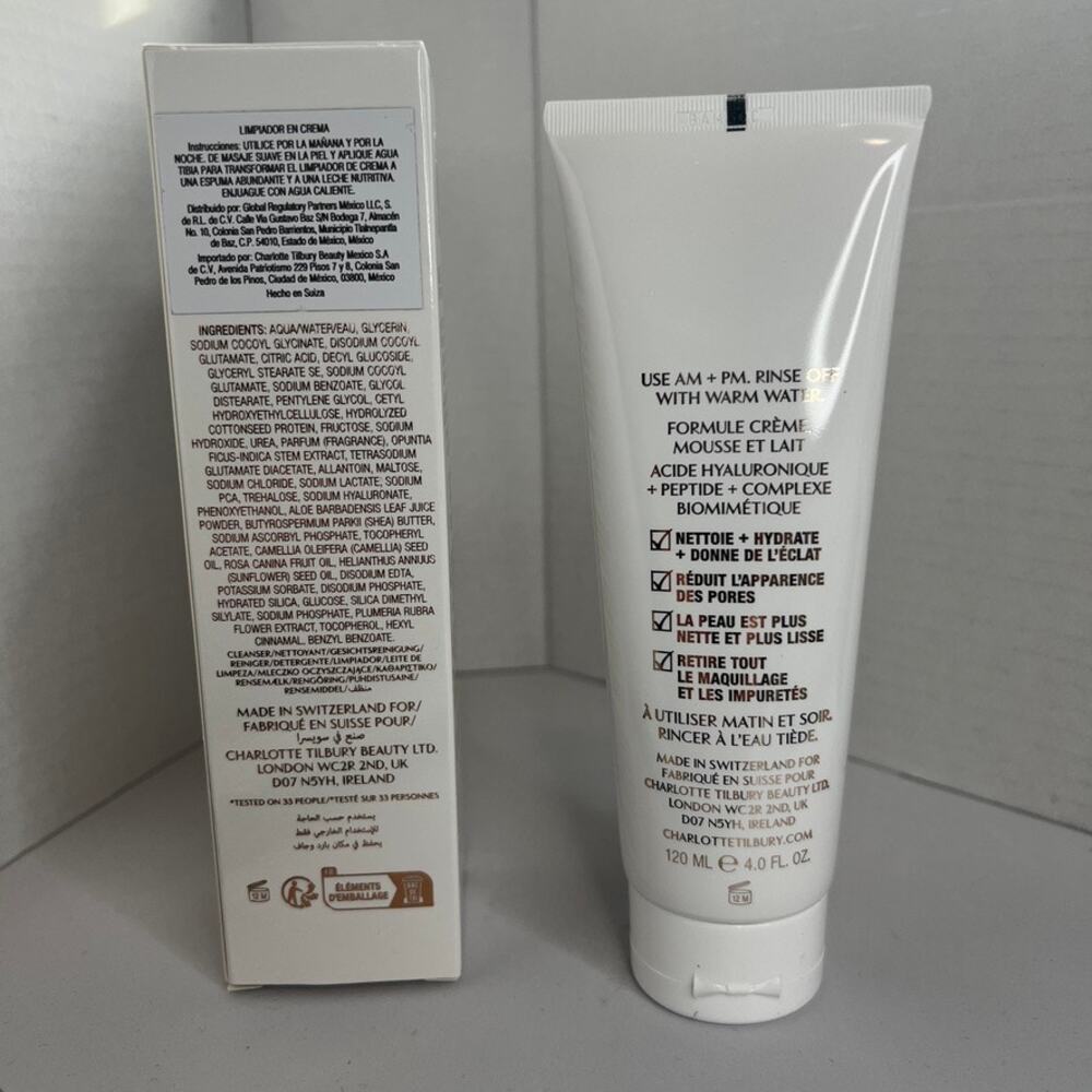 NWT Charlotte Tilbury Magic Hydration Revival Cleanser 120 ml / 4 oz - Picture 2 of 3